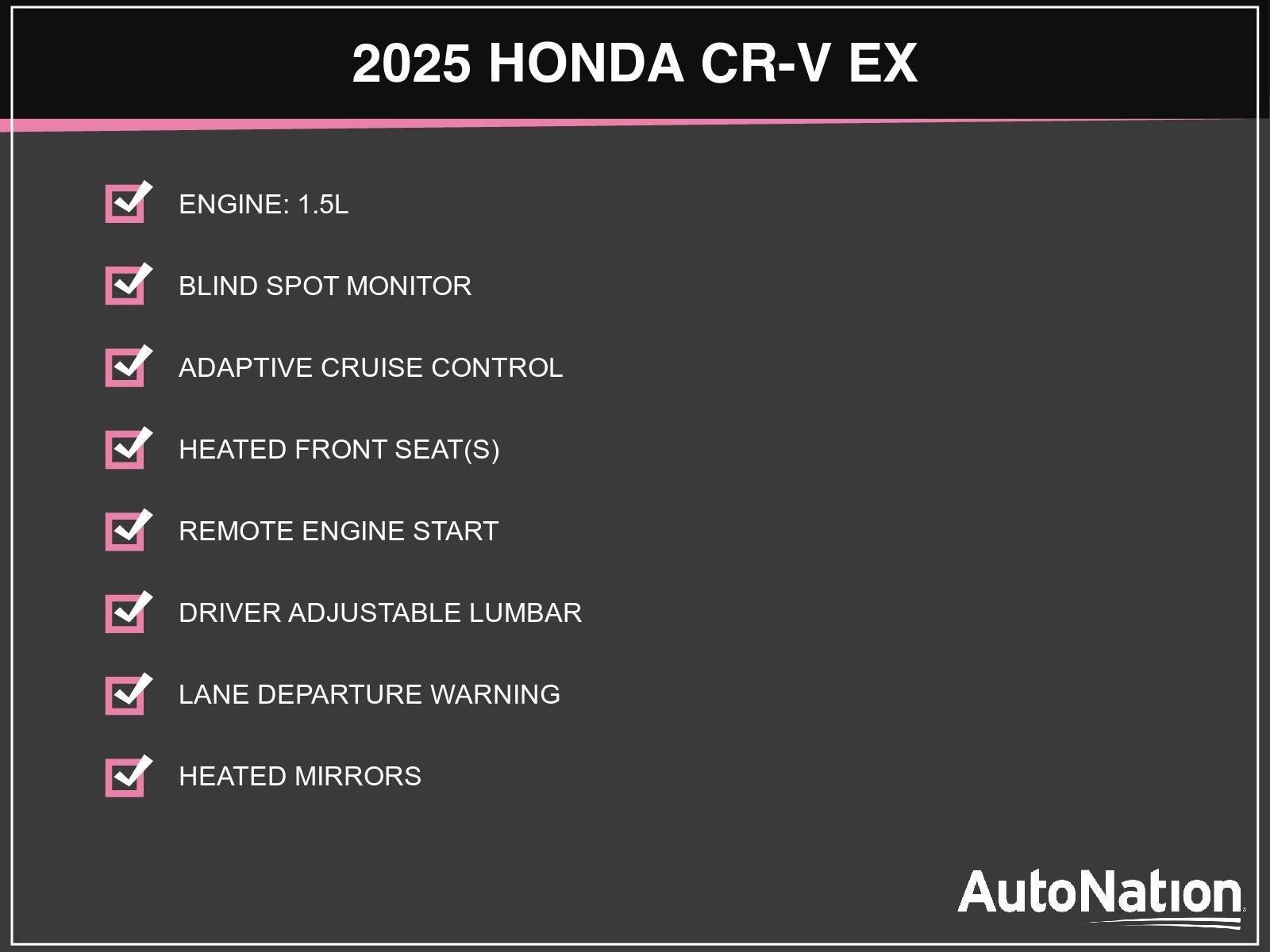 2025 Honda CR-V EX 2WD