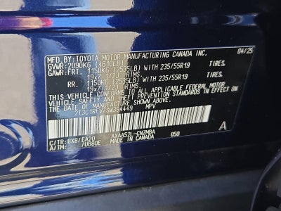 2025 Toyota RAV4 XLE Premium FWD (Natl)