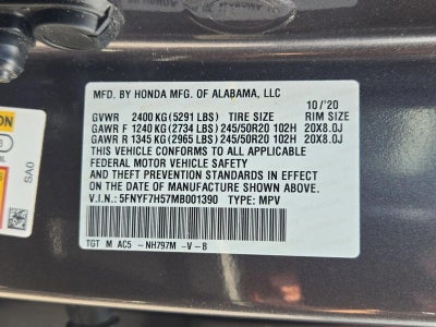 2021 Honda Passport EX-L FWD