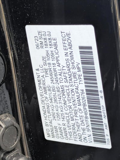 2023 Honda Passport TrailSport AWD