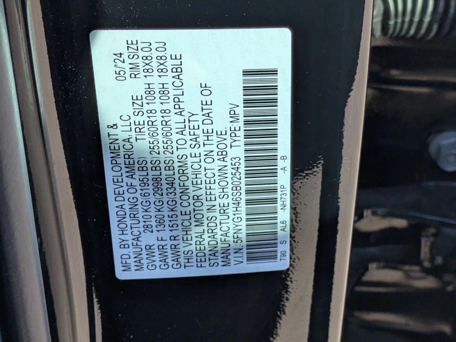 2025 Honda Pilot EX-L AWD