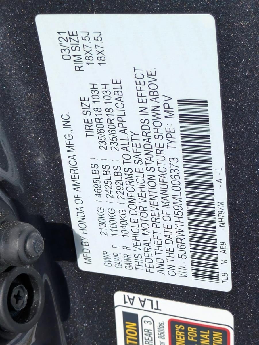 2021 Honda CR-V EX 2WD