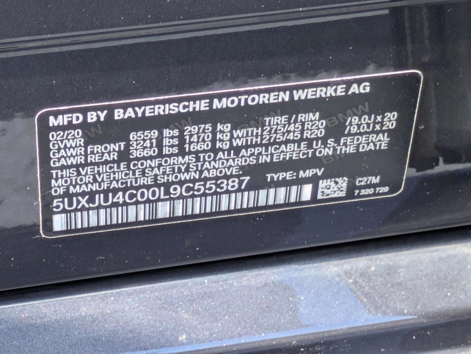 2020 BMW X5 M50i Sports Activity Vehicle
