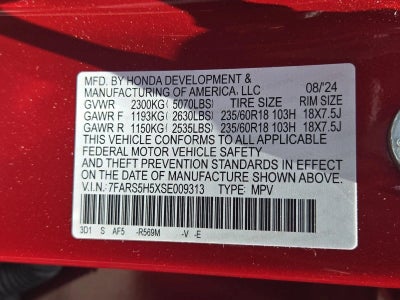 2025 Honda CR-V Hybrid Sport FWD