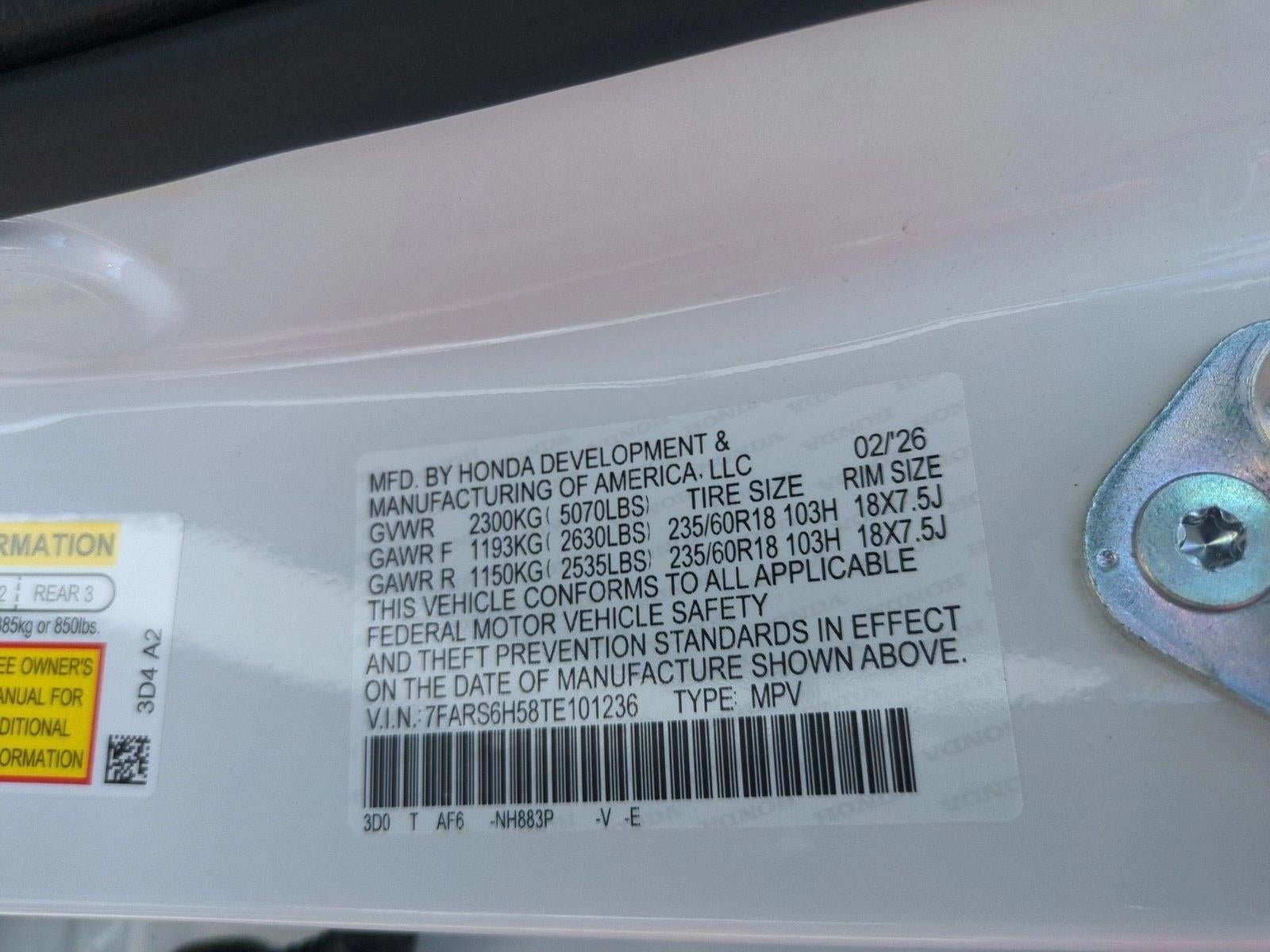 2026 Honda CR-V Hybrid Sport AWD