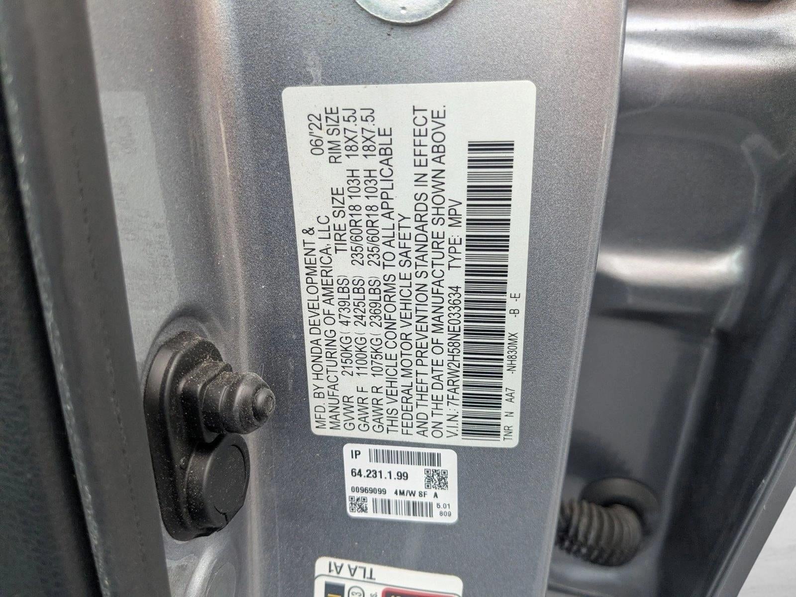 2022 Honda CR-V EX AWD