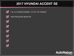 2017 Hyundai ACCENT SE Sedan Auto