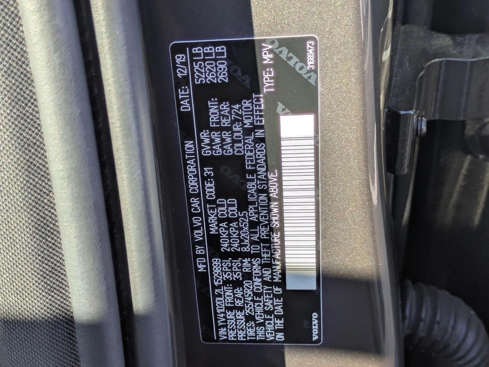 2020 Volvo XC60 T5 FWD Inscription