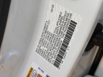 2025 Honda Accord Sedan SE CVT