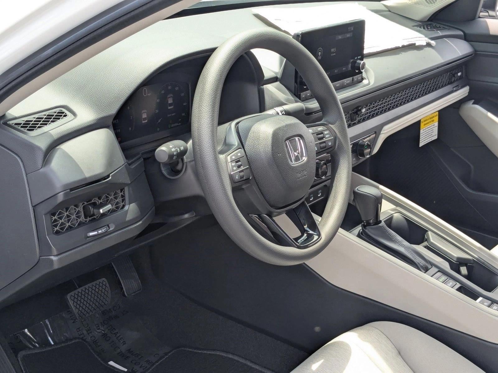 2025 Honda Accord Sedan SE CVT