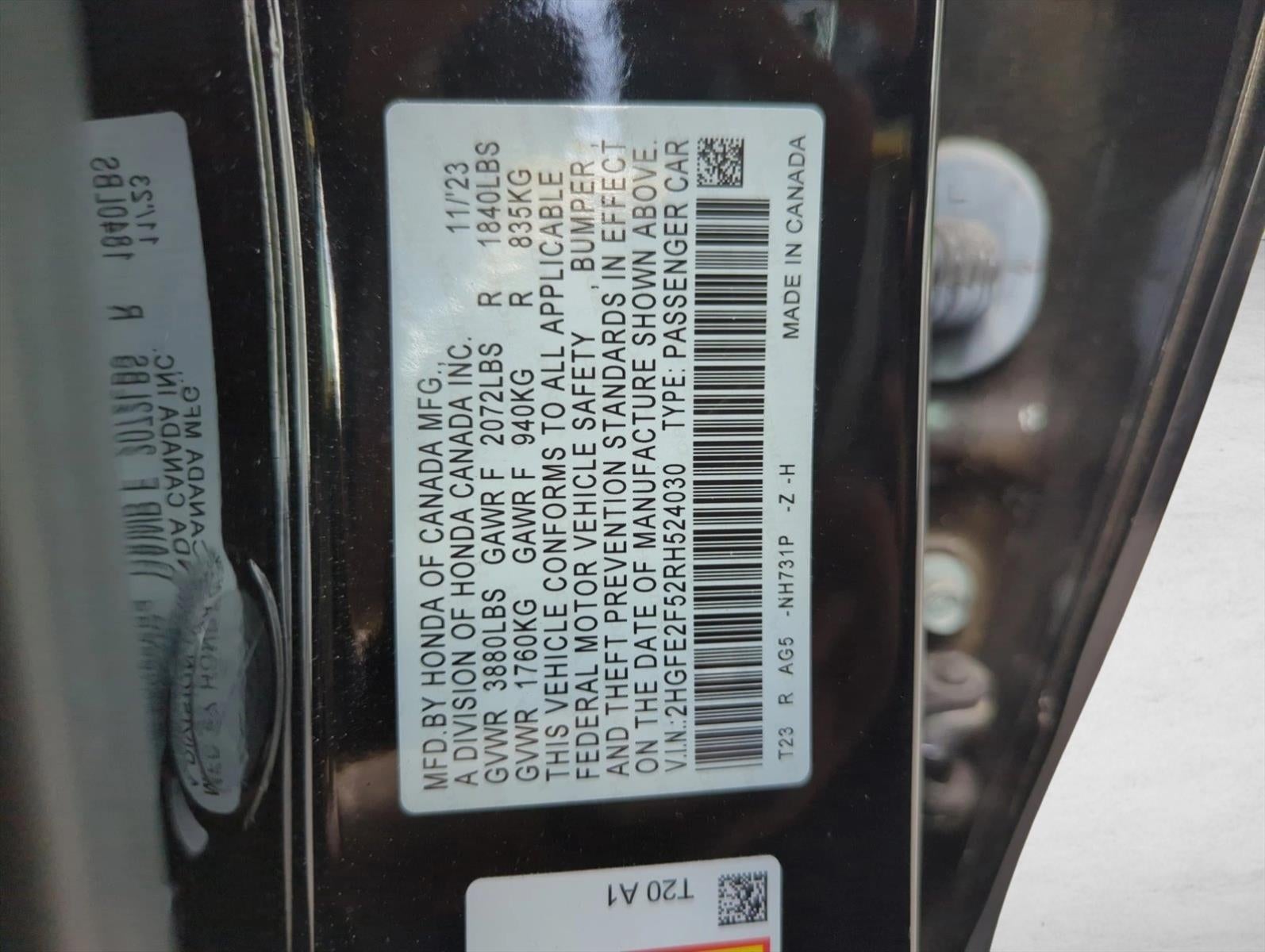 2024 Honda Civic Sedan Sport CVT