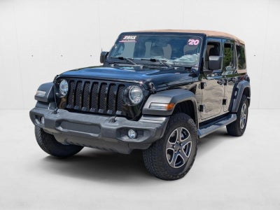 2020 Jeep Wrangler Unlimited Black and Tan 4x4 *Ltd Avail*