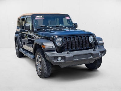 2020 Jeep Wrangler Unlimited Black and Tan 4x4 *Ltd Avail*