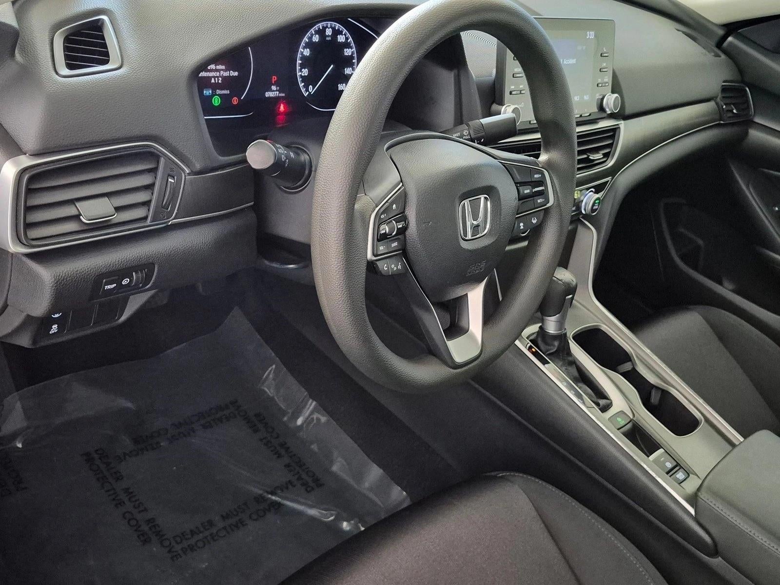 2020 Honda Accord Sedan LX 1.5T CVT