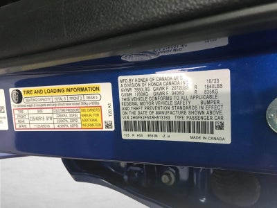 2024 Honda Civic Sedan Sport CVT