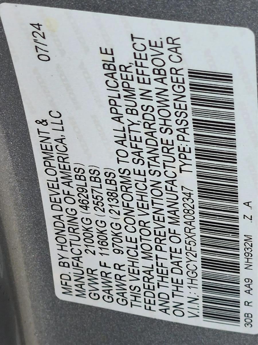 2024 Honda CR-V EX 2WD