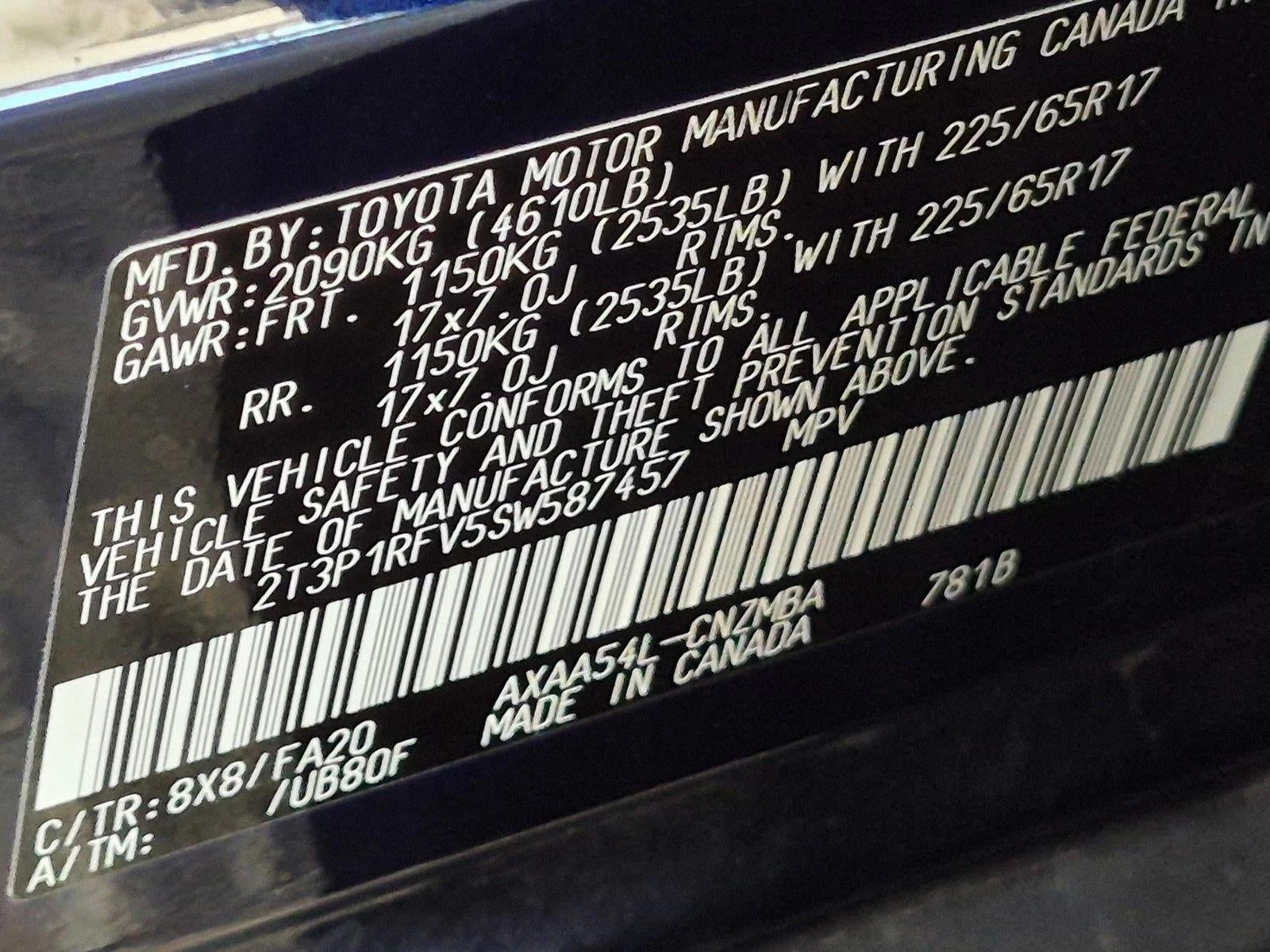 2025 Toyota RAV4 XLE AWD (Natl)