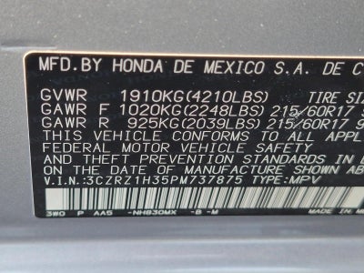 2023 Honda HR-V LX 2WD CVT