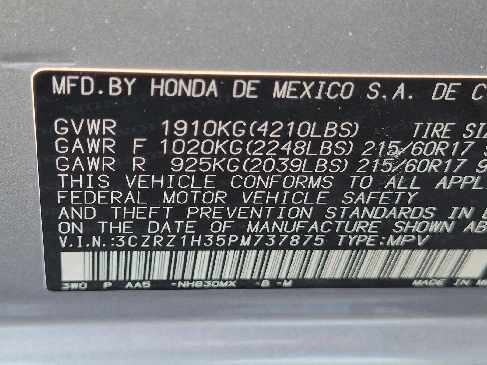 2023 Honda HR-V LX 2WD CVT