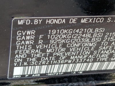 2023 Honda HR-V LX 2WD CVT