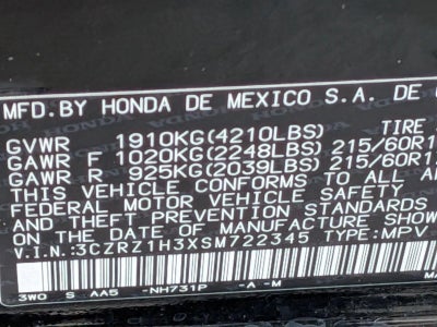2025 Honda HR-V LX 2WD CVT