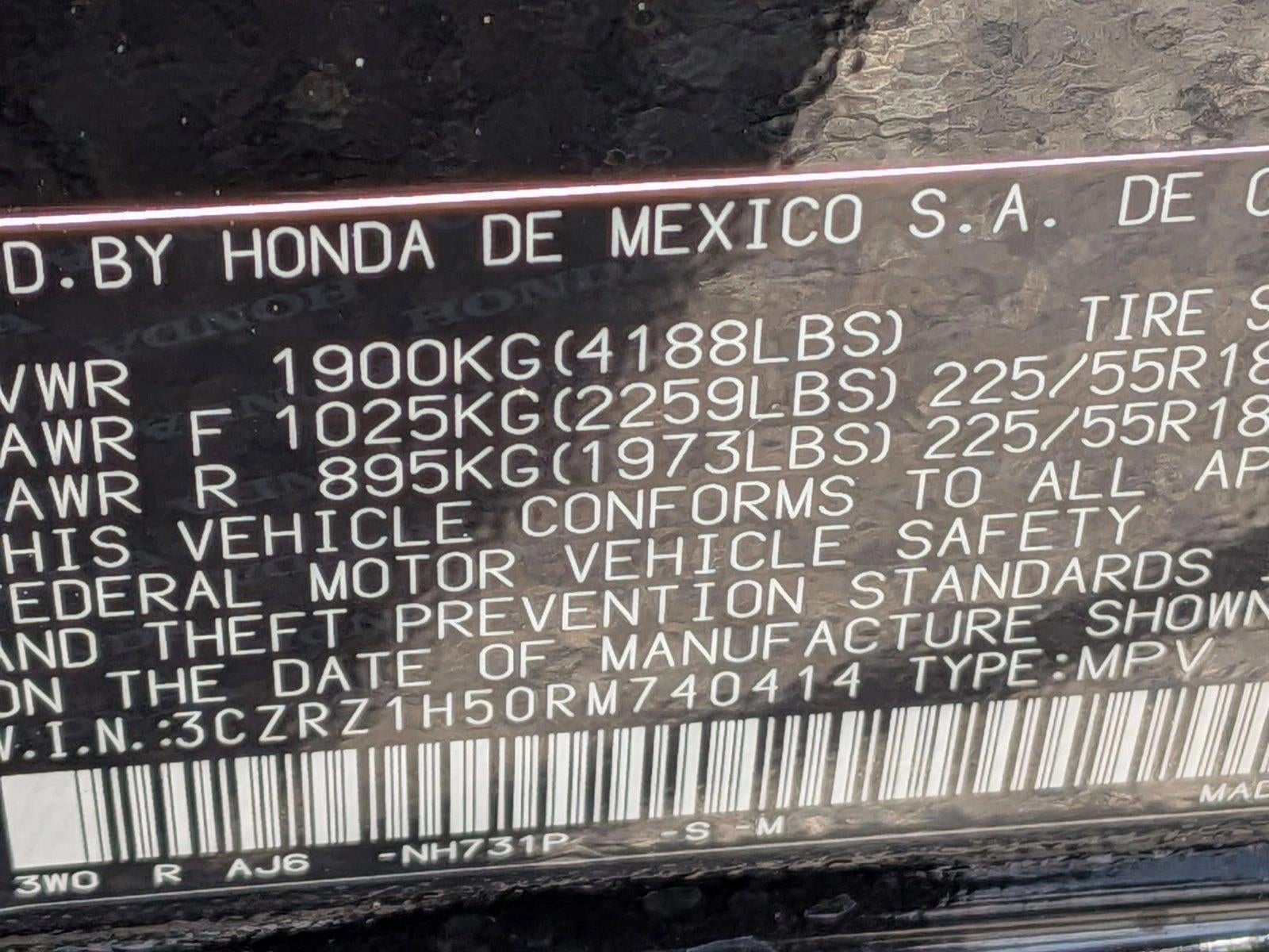 2024 Honda HR-V Sport 2WD CVT