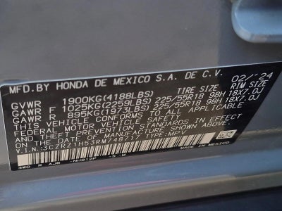 2024 Honda HR-V Sport 2WD CVT