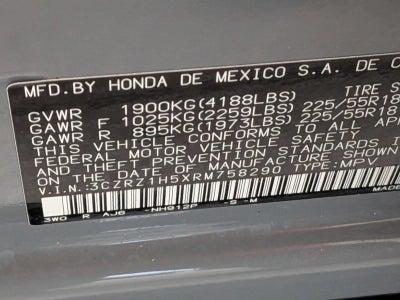 2024 Honda HR-V Sport 2WD CVT