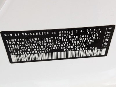 2021 Volkswagen Jetta SE Auto