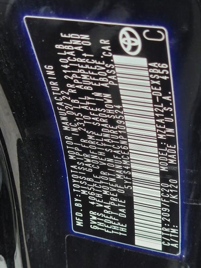2022 Toyota Corolla SE CVT (Natl)