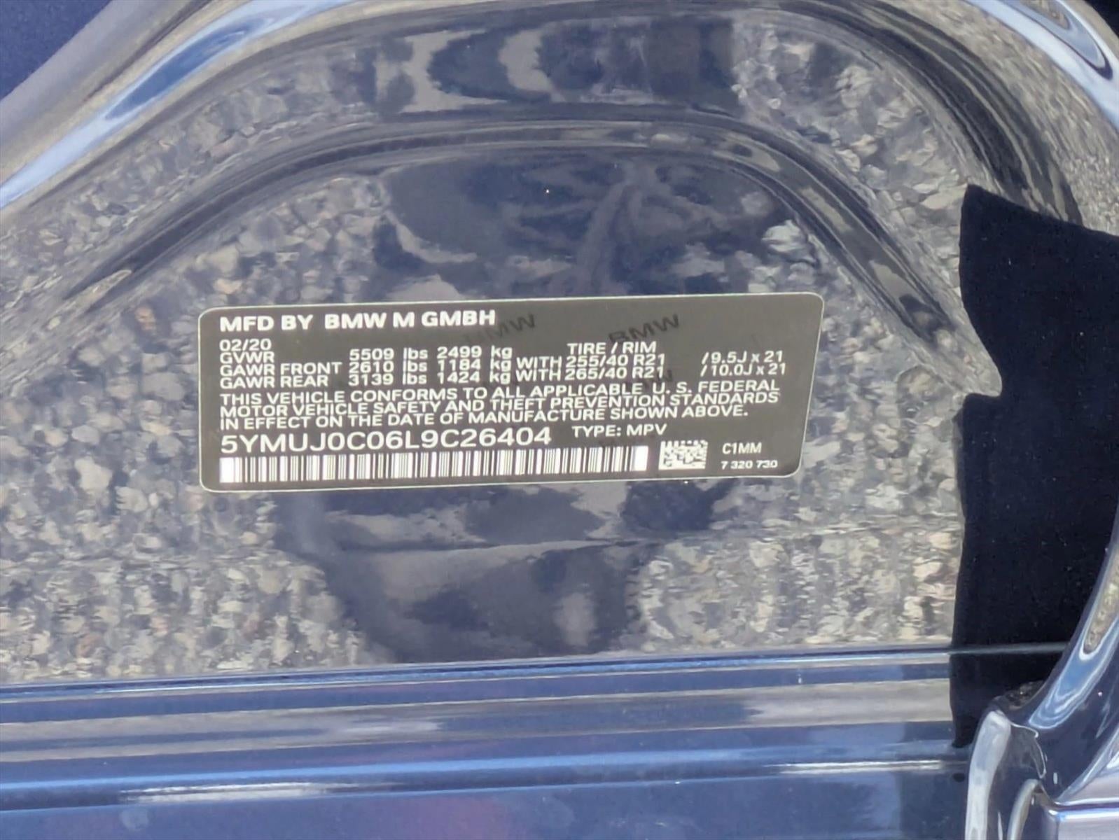 2020 BMW X4 M X4 M Competition Sports Activity Coupe