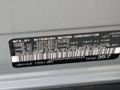 2024 Mitsubishi Outlander Sport S 2.0 AWC