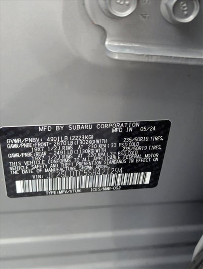 2025 Subaru Forester Touring AWD