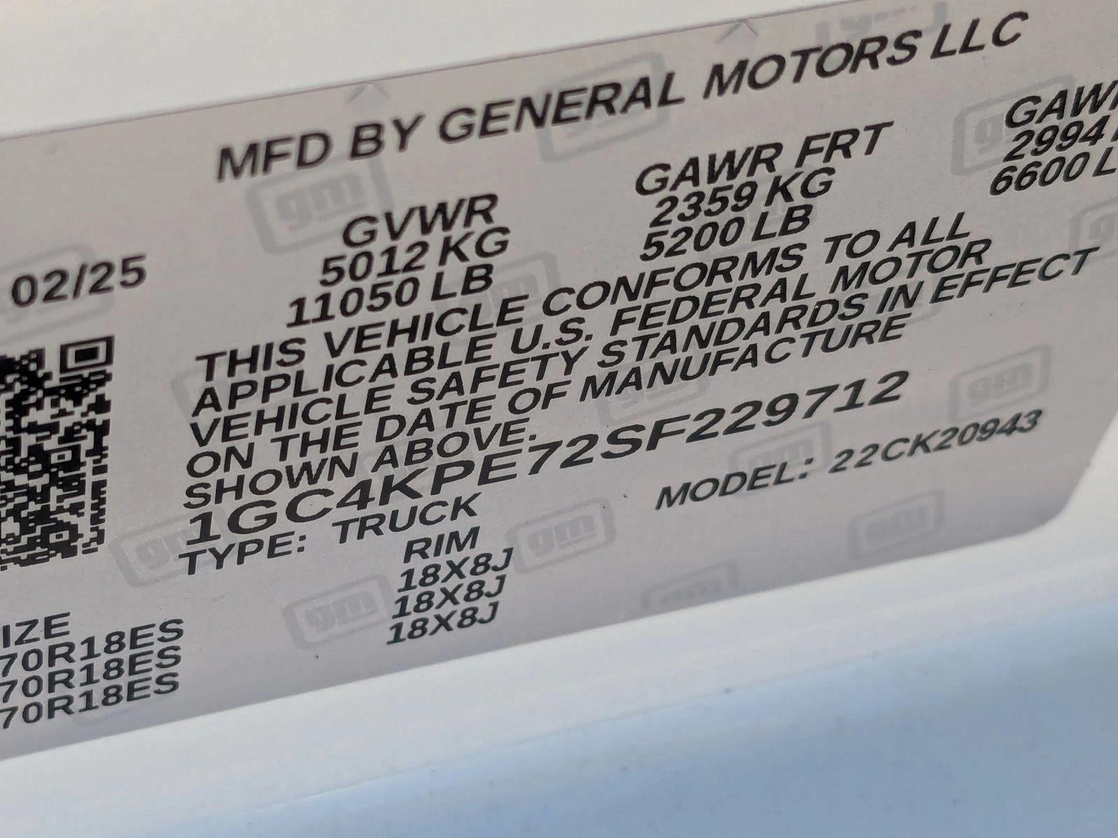 2025 Chevrolet Silverado 2500 HD Crew Cab Long Box 4-Wheel Drive LTZ