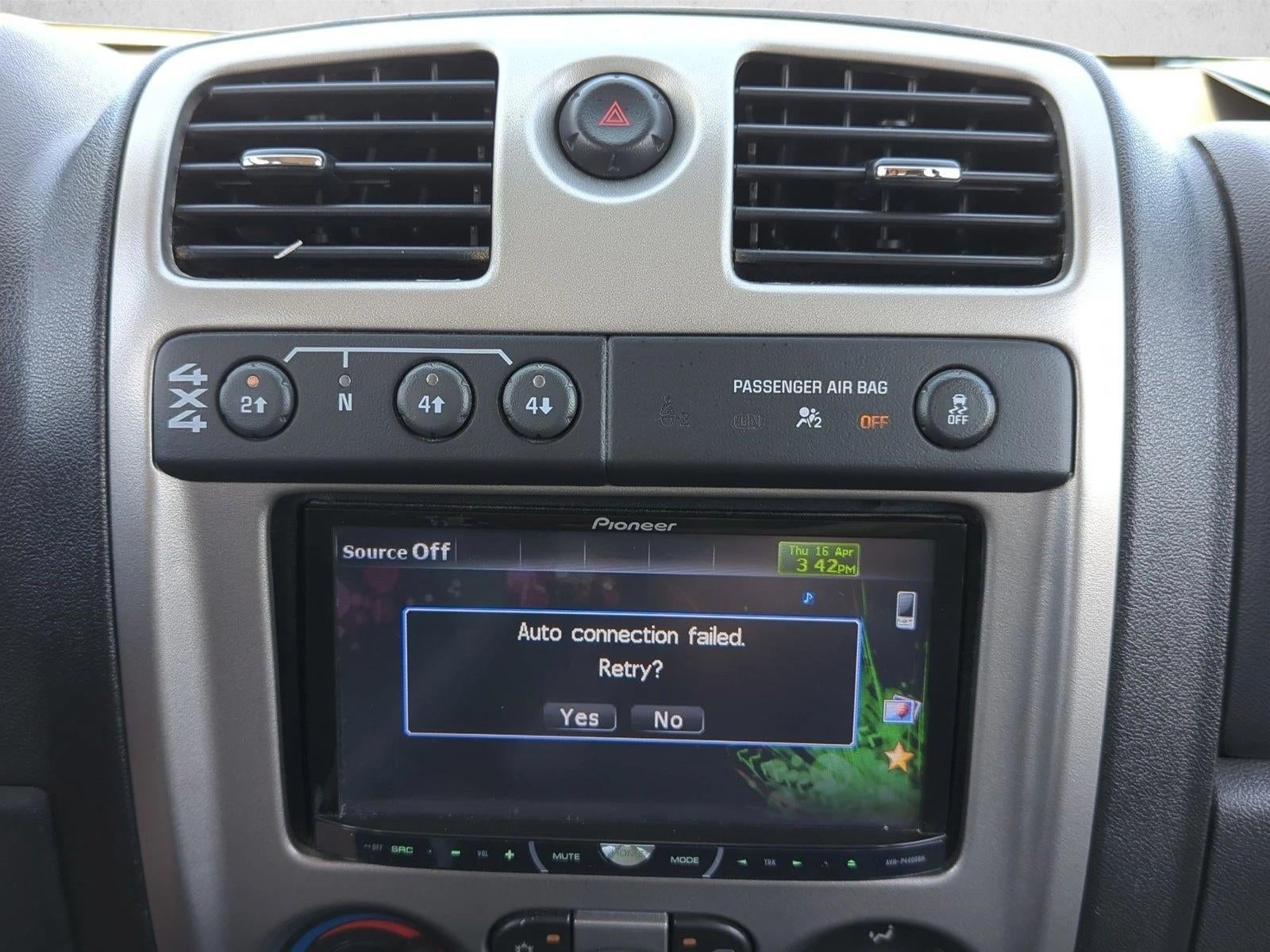 2012 Chevrolet Colorado Crew Cab 4-Wheel Drive 1LT