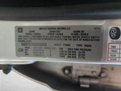 2012 Chevrolet Colorado Crew Cab 4-Wheel Drive 1LT