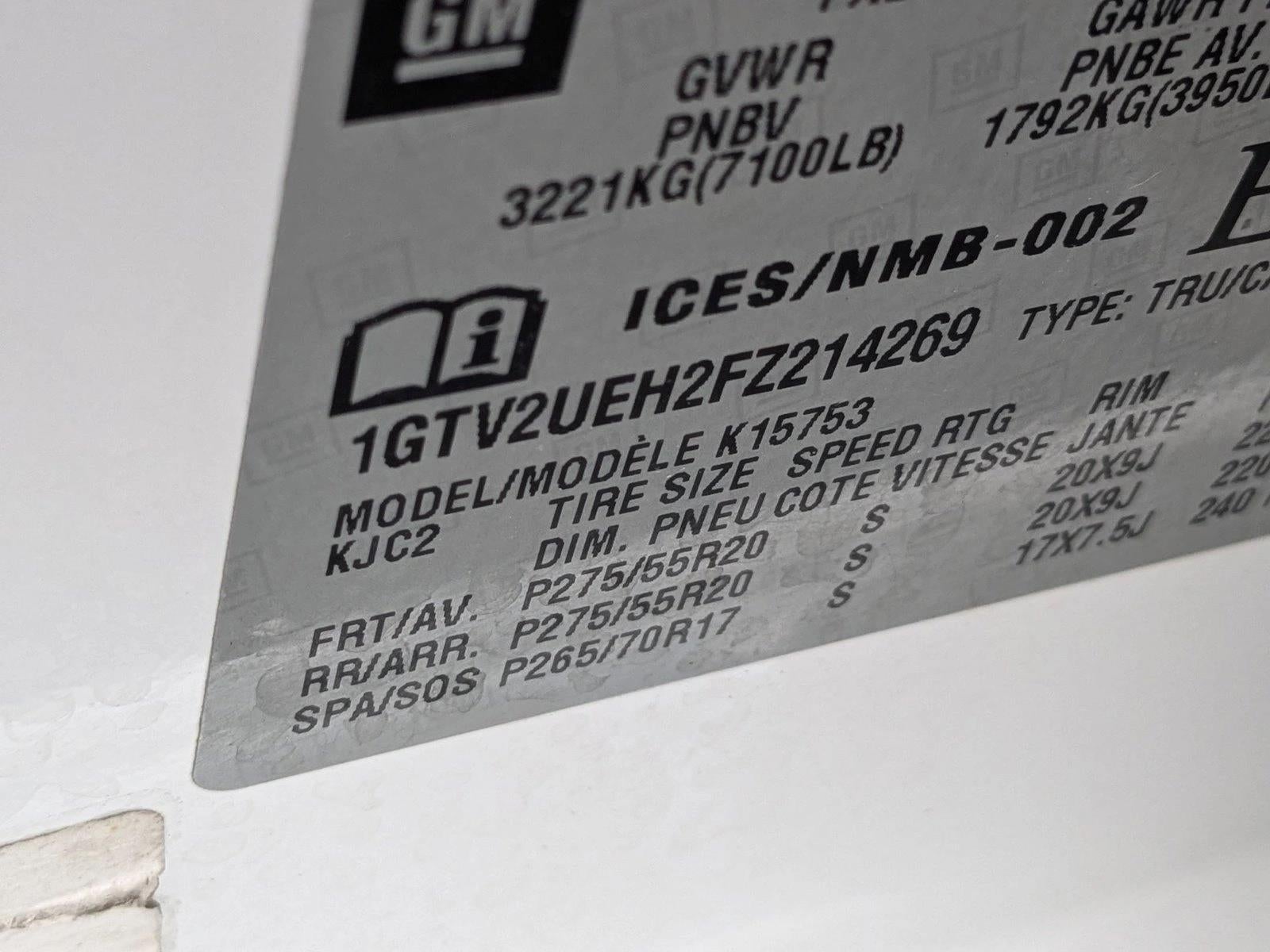 2015 GMC Sierra 1500 Double Cab Standard Box 4-Wheel Drive SLE