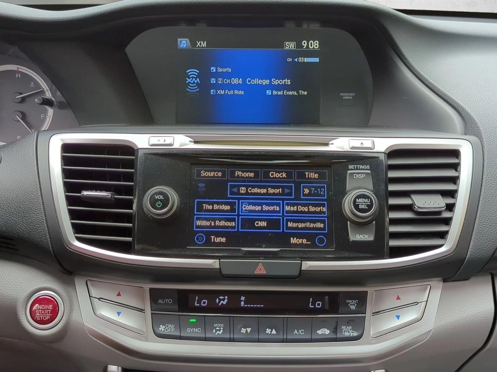 2015 Honda Accord Sedan EX-L CVT PZEV