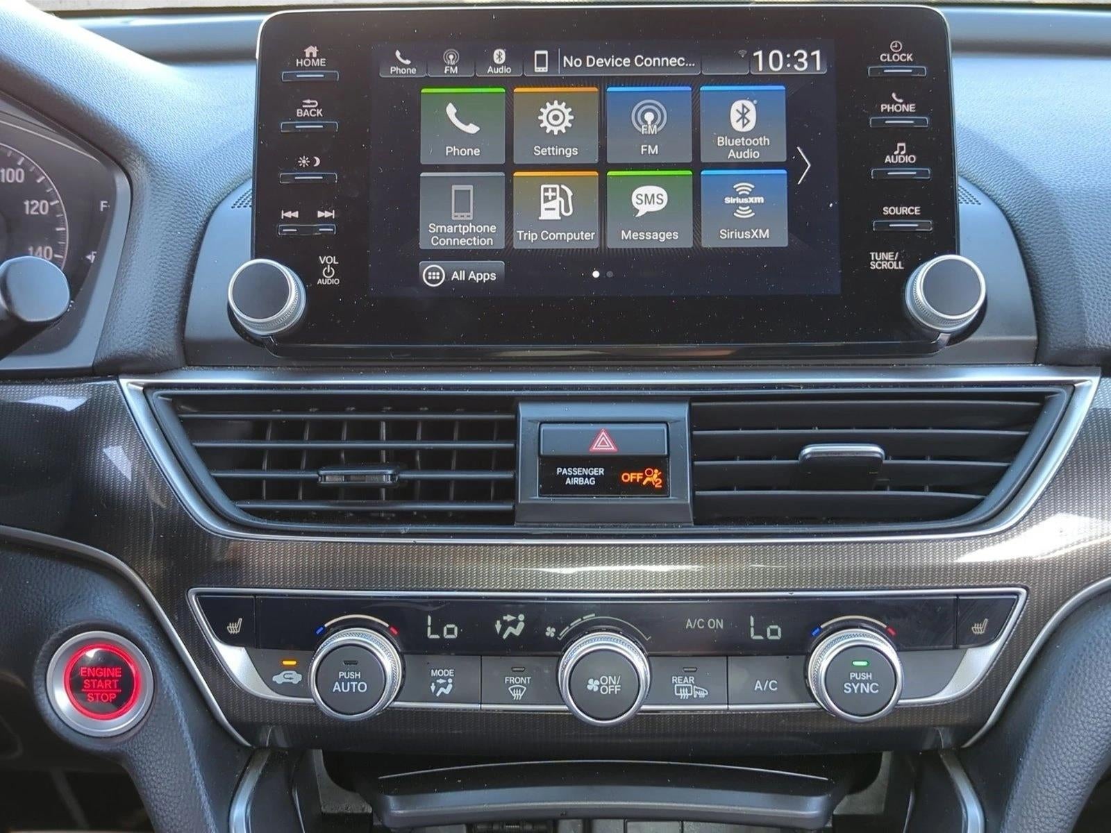 2019 Honda Accord Sedan Sport 2.0T Automatic