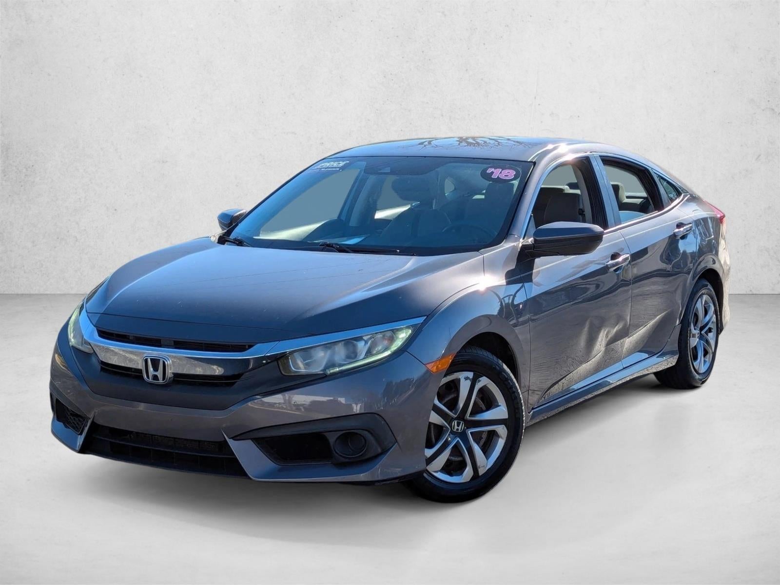 2018 Honda Civic Sedan LX CVT with Honda Sensing
