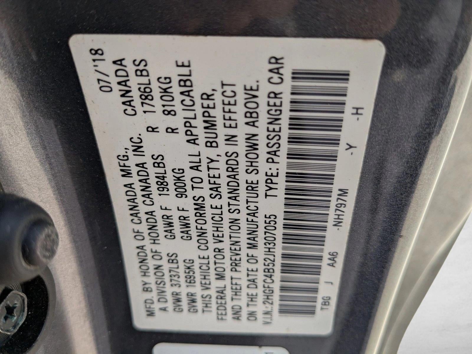 2018 Honda Civic Coupe LX CVT