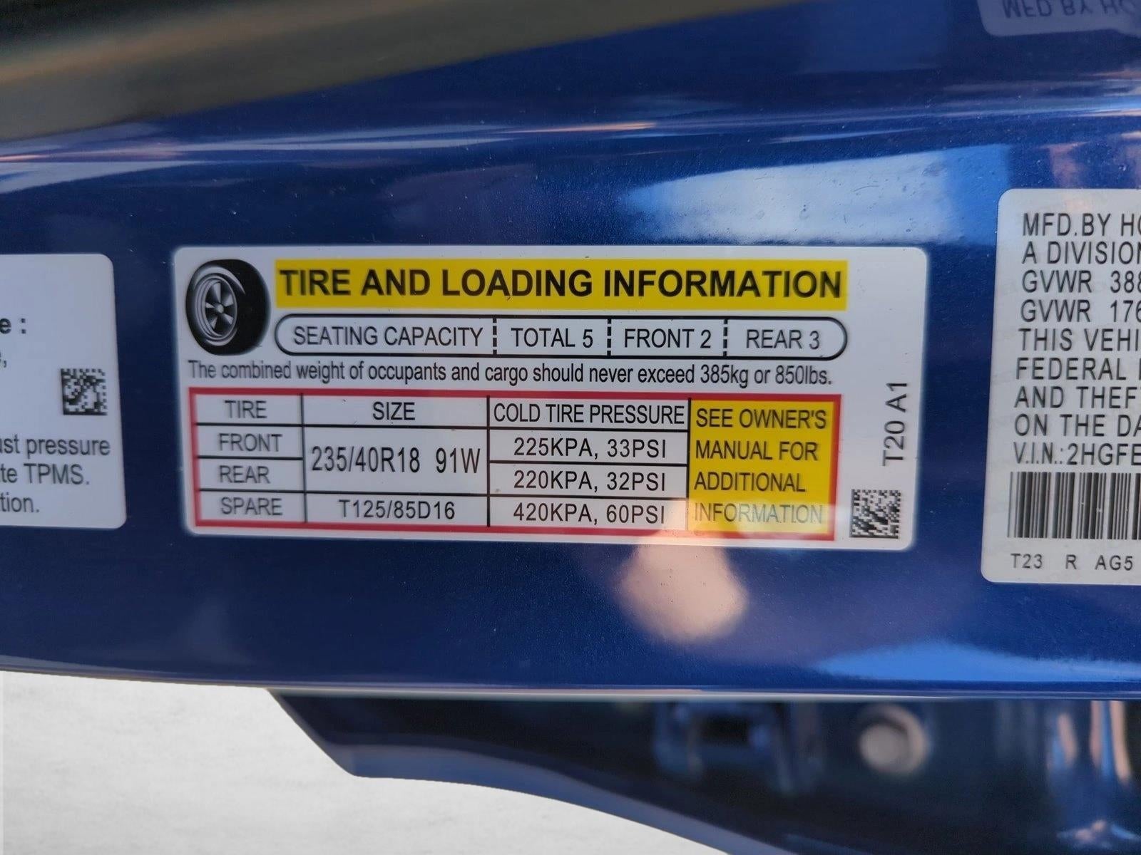 2024 Honda Civic Sedan Sport CVT