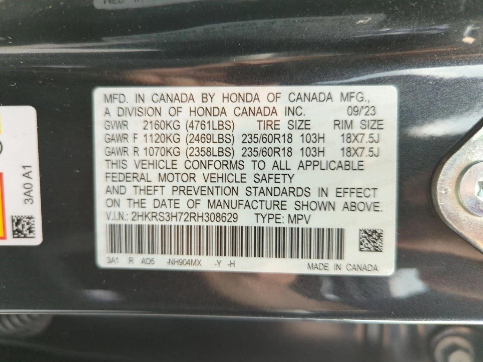 2024 Honda CR-V EX-L 2WD