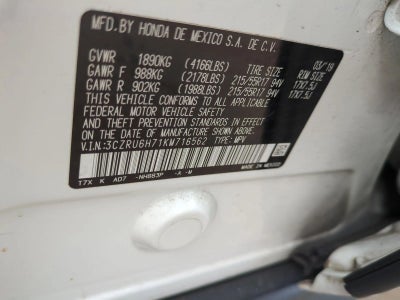 2019 Honda HR-V EX-L AWD CVT