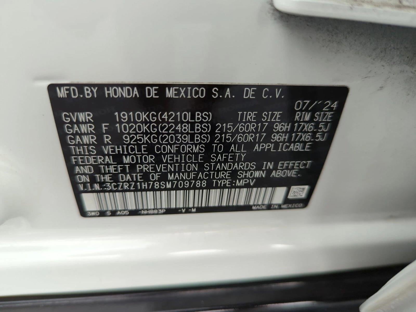 2025 Honda HR-V EX-L 2WD CVT