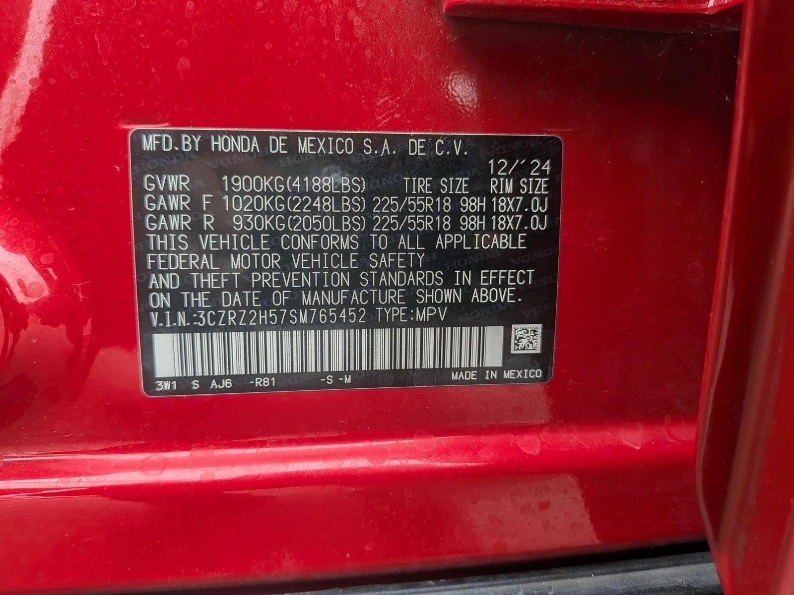 2025 Honda HR-V Sport AWD CVT