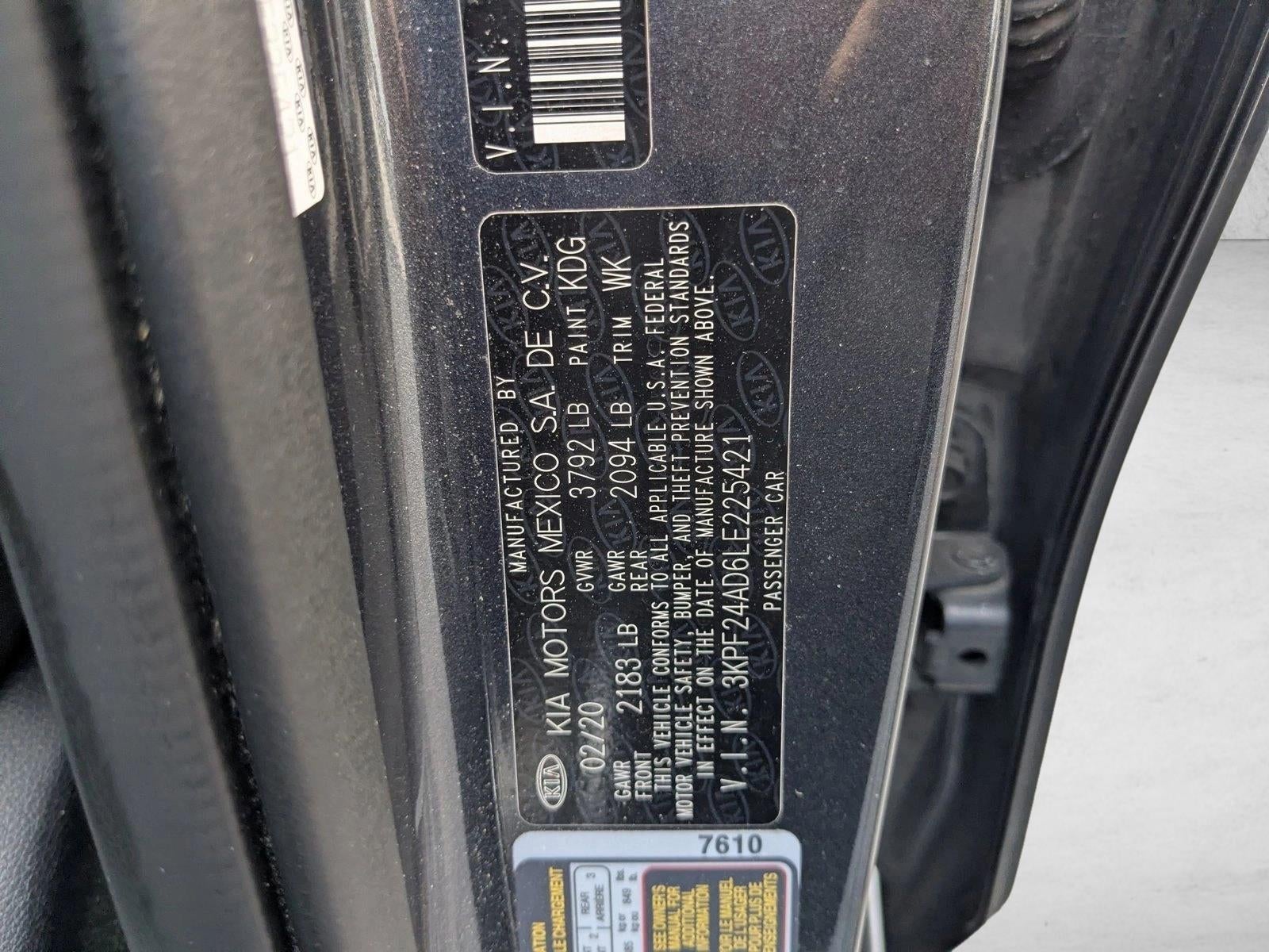 2020 Kia Forte LXS IVT