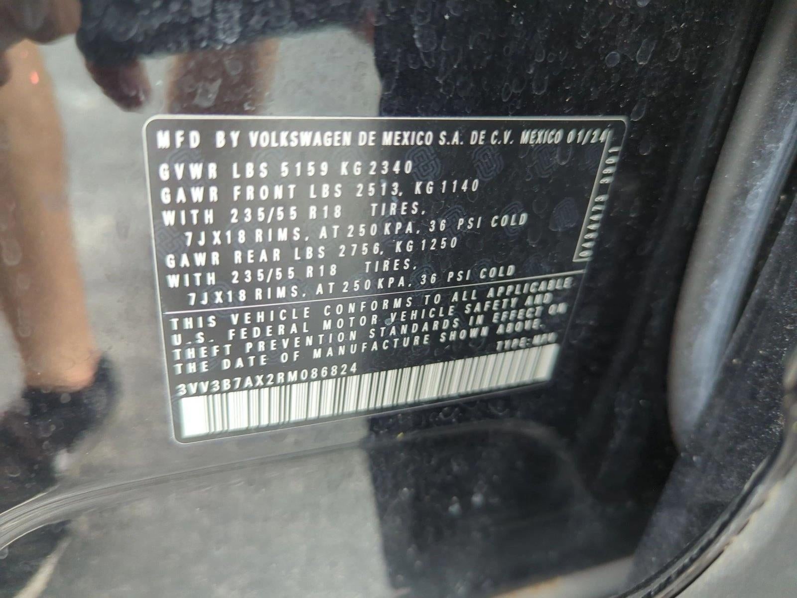 2024 Volkswagen Tiguan 2.0T SE FWD