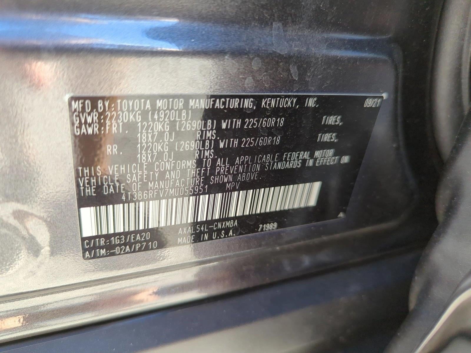 2021 Toyota RAV4 Hybrid XLE Premium AWD (Natl)