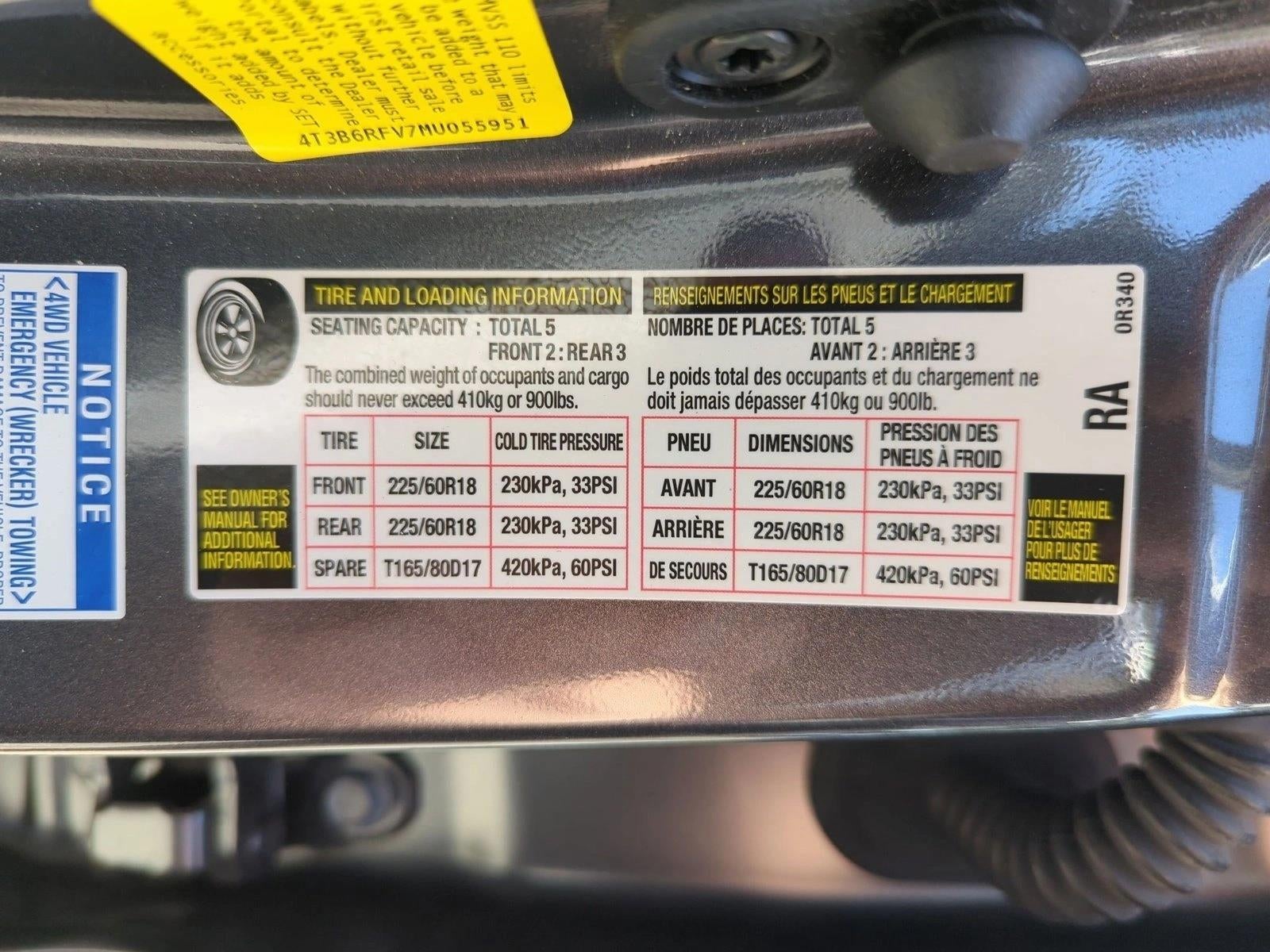 2021 Toyota RAV4 Hybrid XLE Premium AWD (Natl)